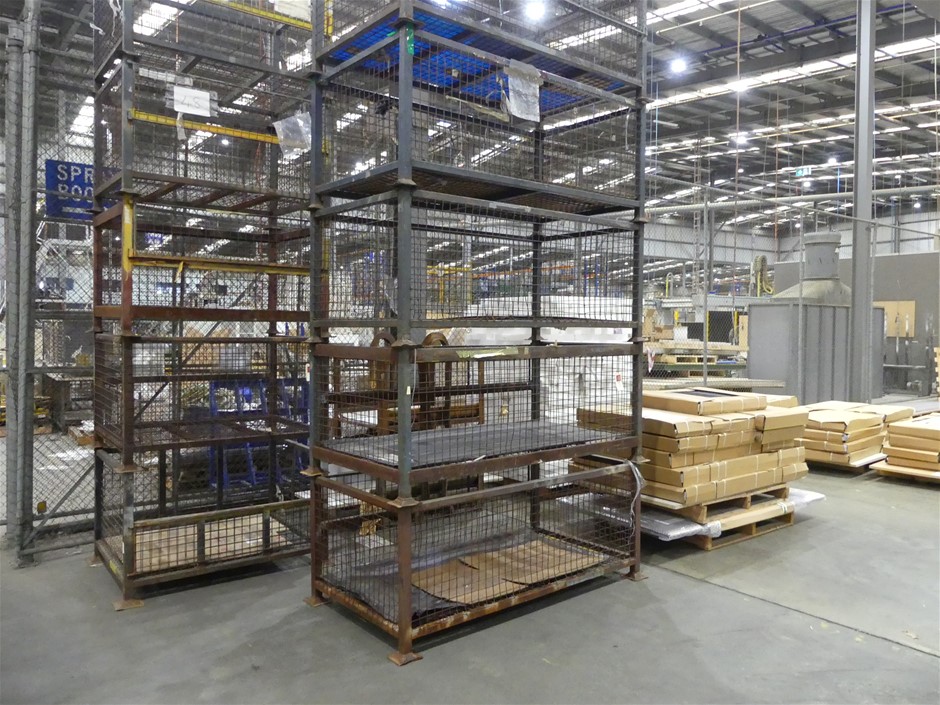 Stackable Steel Stillages (Qty 5)