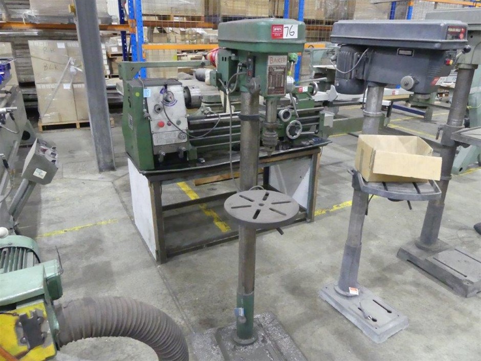 Baker BD-2 Pedestal Drilling Machine