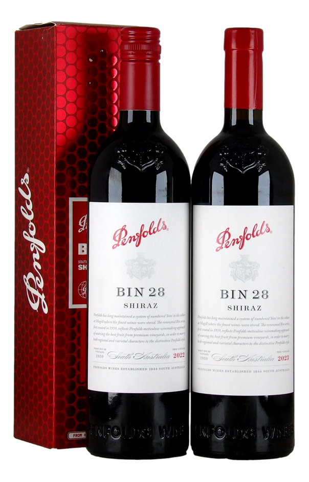 Penfolds Bin 28 Shiraz 2022/23 (2x 750mL)