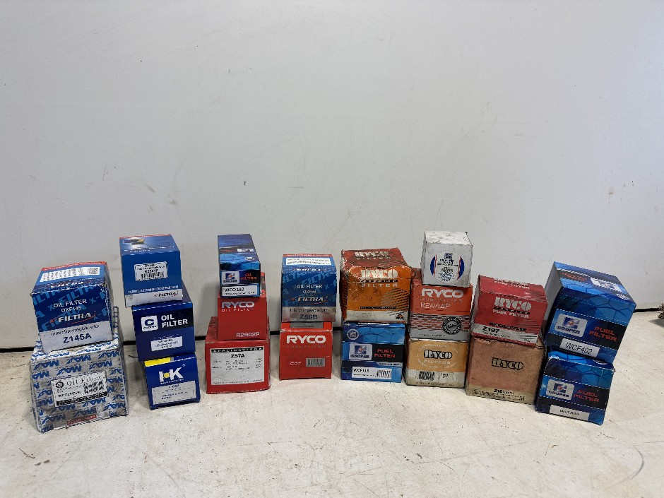 Various Fuel and Oil Filters