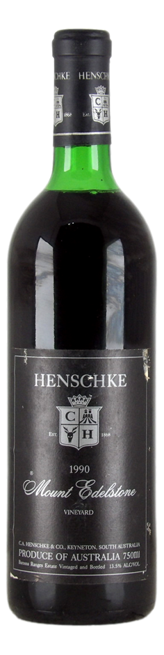 Henschke `Mt Edelstone` Shiraz 1990 (1 x 750mL), Eden Valley, SA.