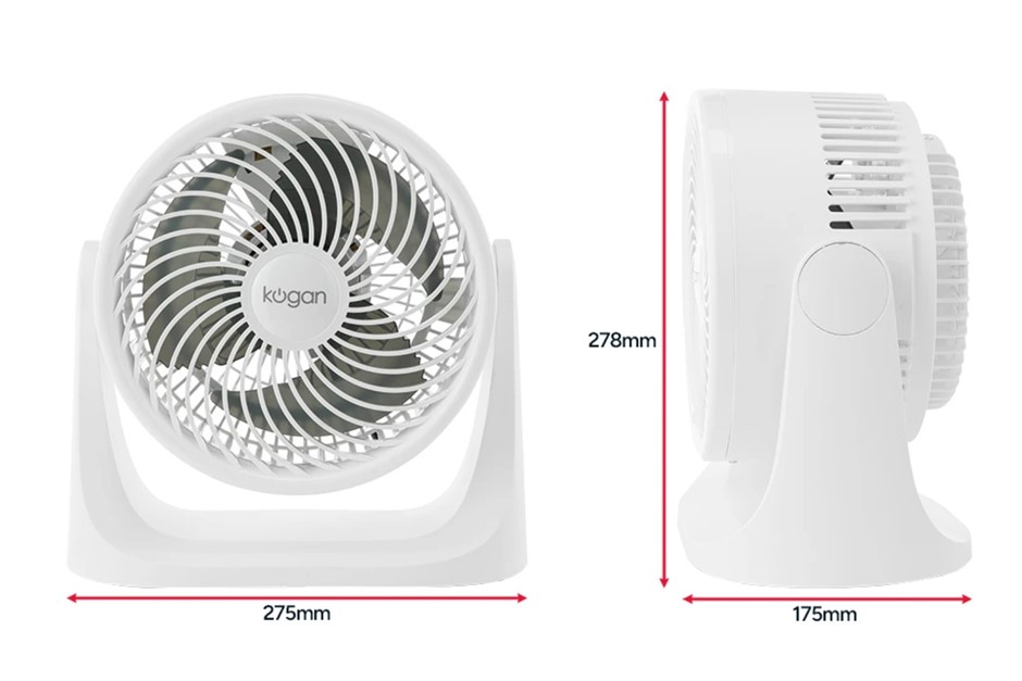 KOGAN Circulation Fan, KADTCFAN1MA.