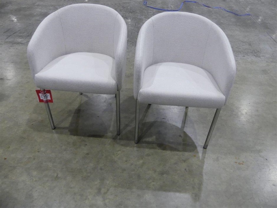 Sherpa Style Desk Chairs Unused (Qty 2)