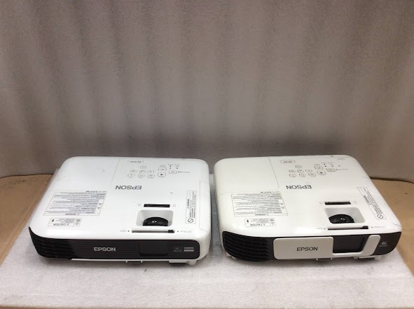 Epson EB-X41&EB-W130 3LCD Projector (Lot of 2)