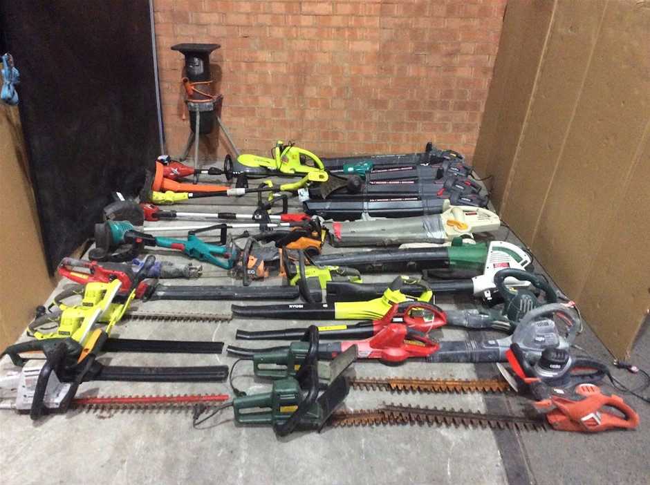 Mixed Brands Hedge Trimmers, Leaf Blowers & Garden Power Tools