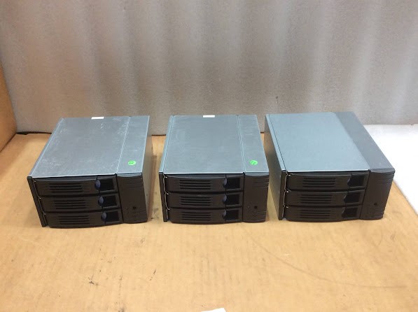 Mixe Brand and Model SK32303H03 HDD Enclosure (Lot of 3)