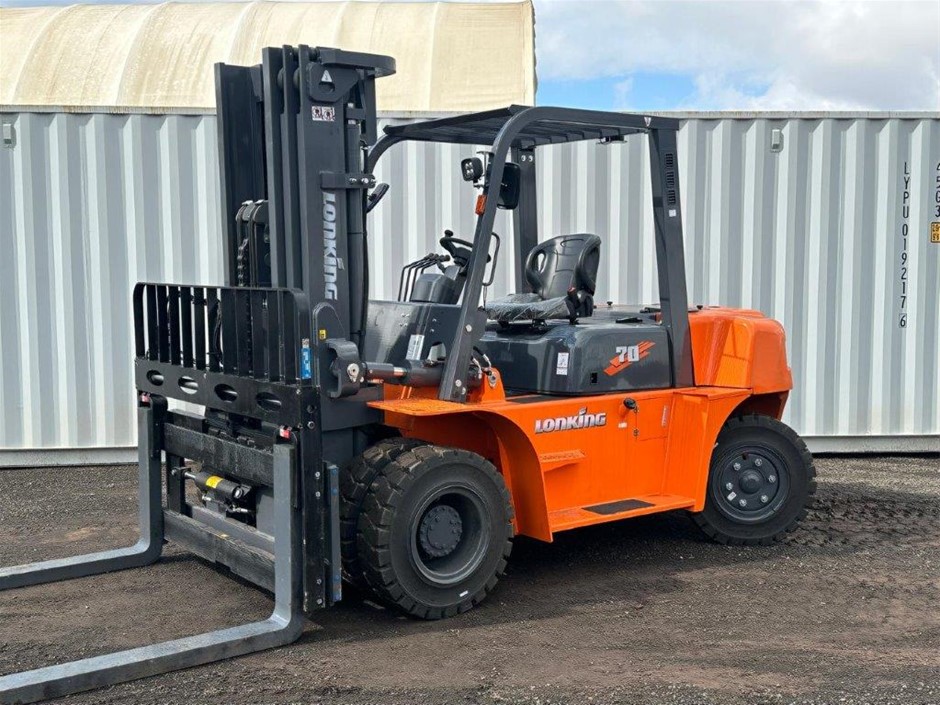 Lonking 7T Diesel Forklift (Unused)