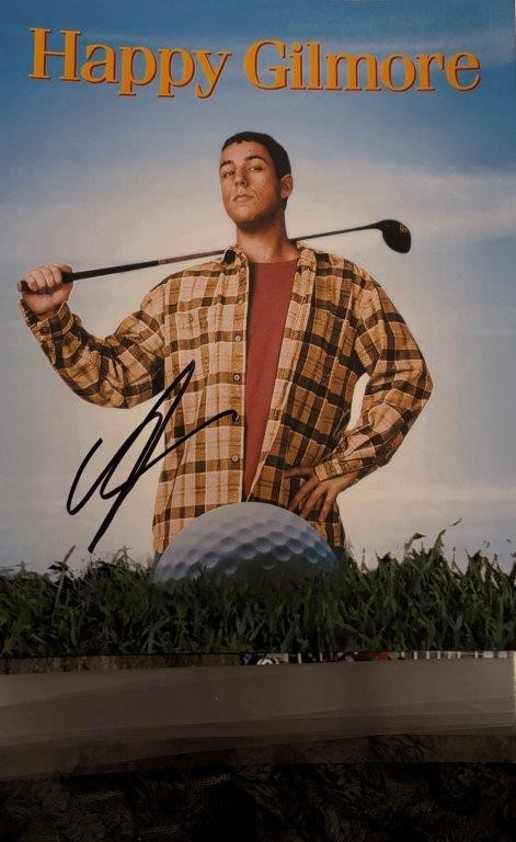 ADAM SANDLER SIGNED 'HAPPY GILMORE'
