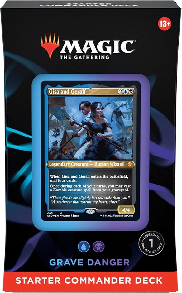 Wizards of The Coast Magic Starter Commander 2022 Deck Display Collectible