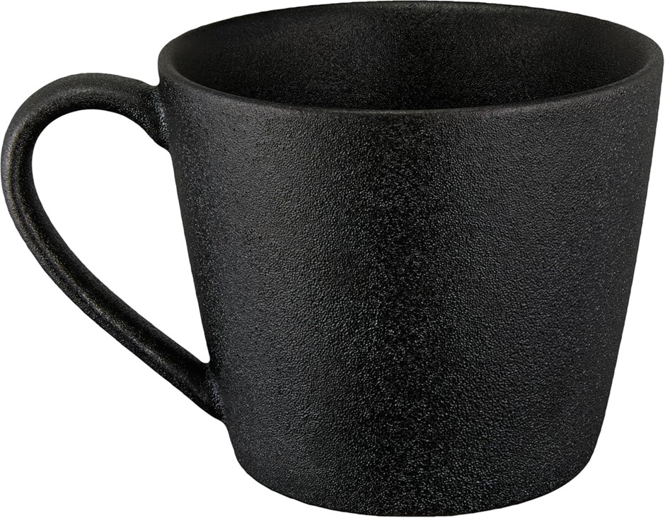 MAXWELL & WILLIAMS Caviar Conical Mug 420ML Black (Pack of 4). NB: One Mug