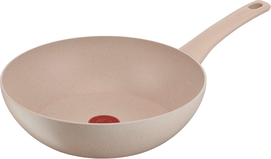 TEFAL Delight Wok Pan 28 cm, Non-Stick Coating, Heat Indicator.