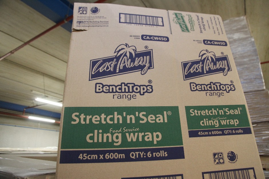 Cast Away Cling Wrap Packing Boxes
