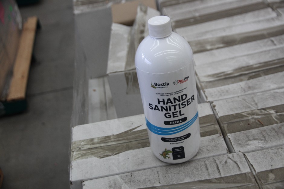 <p>Bostik 1 Ltrs Hand Sanitiser Gel</p>