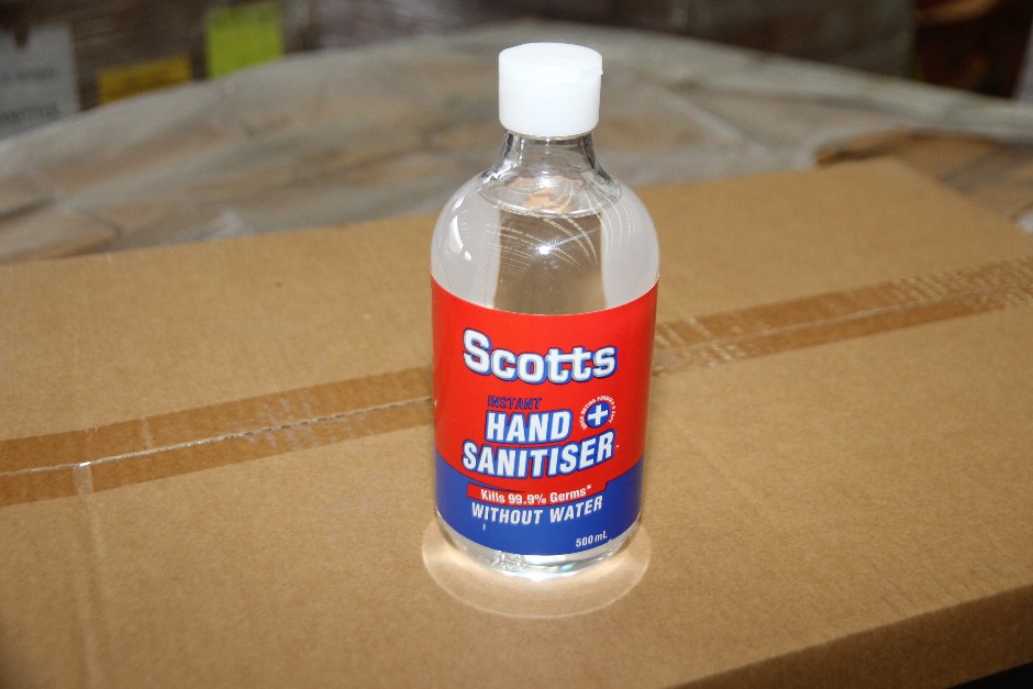 Scotts 500mL Hand Sanitiser Gel