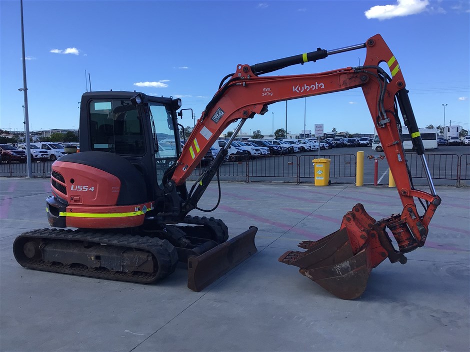 <p>Kubota U55 Hydraulic Excavator</p>