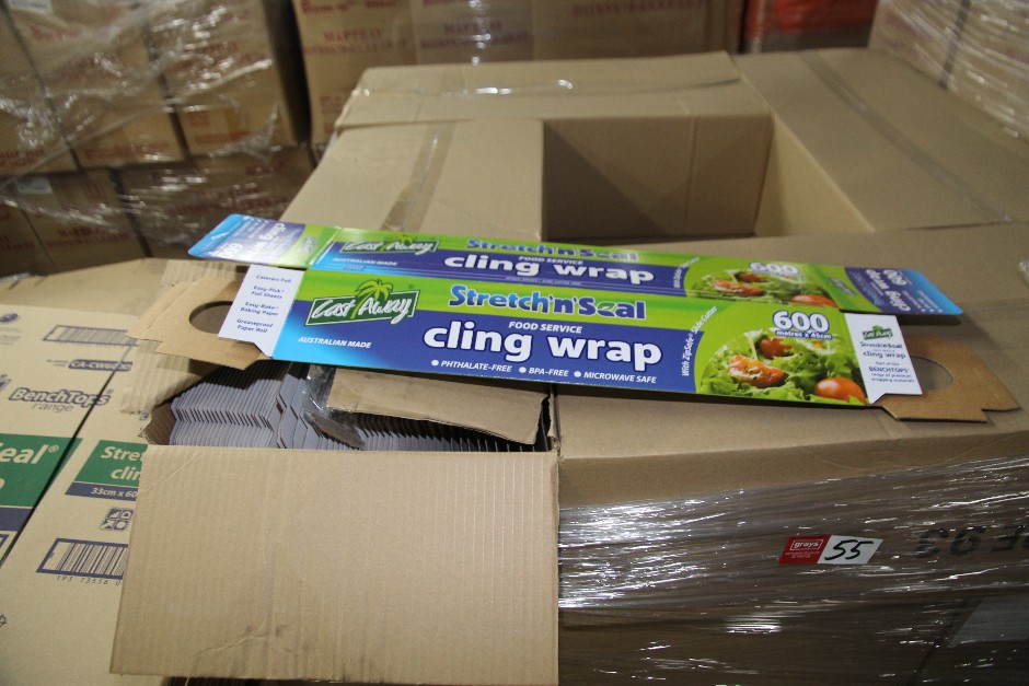 <p>Cast Away Cling Wrap Product Packaging Boxes</p>