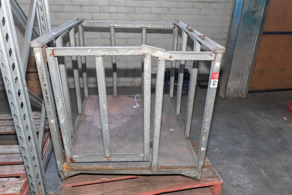 Workshop Manufacture Forklift Man Cage