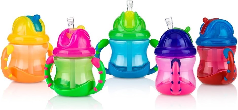 72 x Nuby Flip n Sip Cup 240ml (PP) (LNC9845). RRP: $719 Buyers Note - Dis