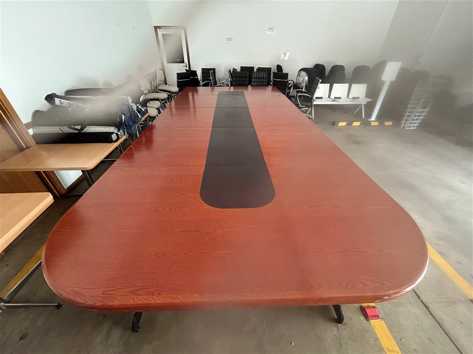 Office Furniture Auction - Conference Table, Chairs