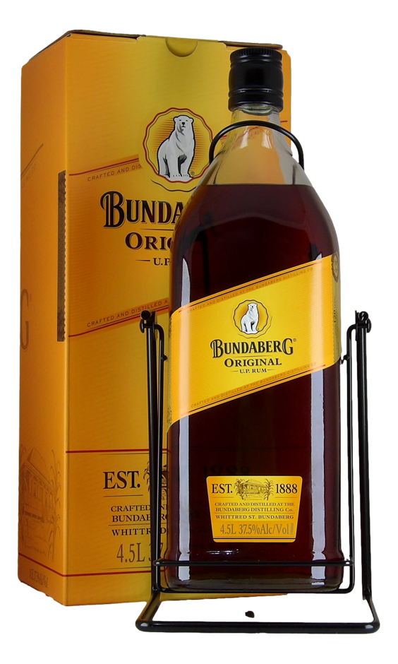 Bundaberg UP Rum Cradle (1x 4.5L) Qld.