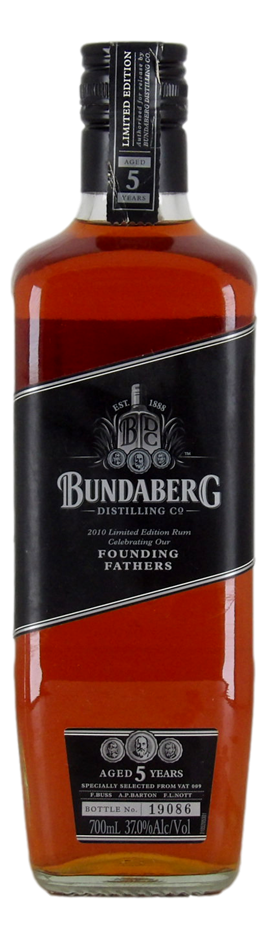 Bundaberg Founding Fathers 2010 Limited Edition 5 Year Old Rum (1x 700mL) 