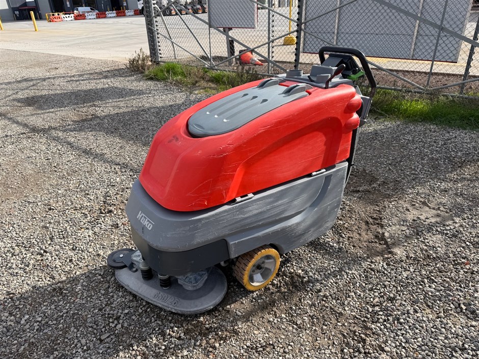 <p>2009 Hako Walk Behind Scrubber</p>
