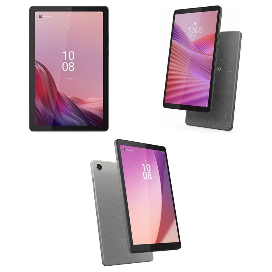 3 x LENOVO Tablets. 1 x LENOVO Tab M9 TB310FU 9" Tablet. 1 x LENOVO Tab One