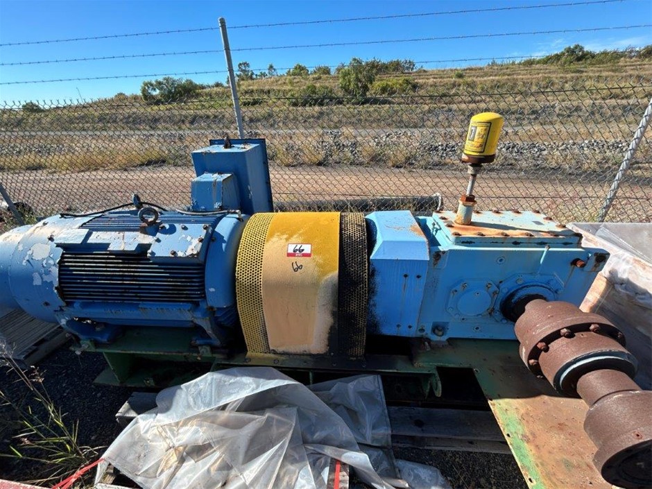Large Industrial Geared Drive Assembly