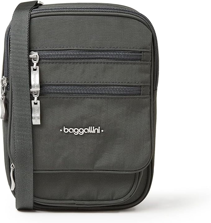 BAGGALLINI Women's Journey Crossbody Bag 9x6 Small Lightweight Nylon Zipped