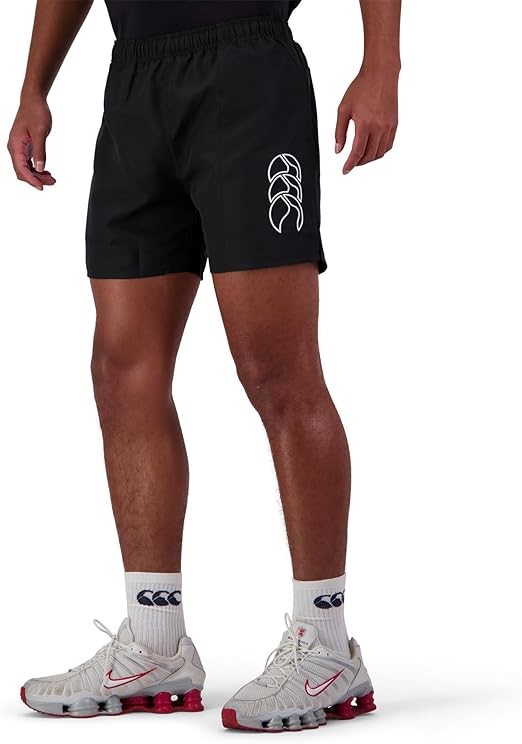 CANTERBURY Men's Tactic Shorts, Size 2XL, Black (989). Buyers Note - Disco