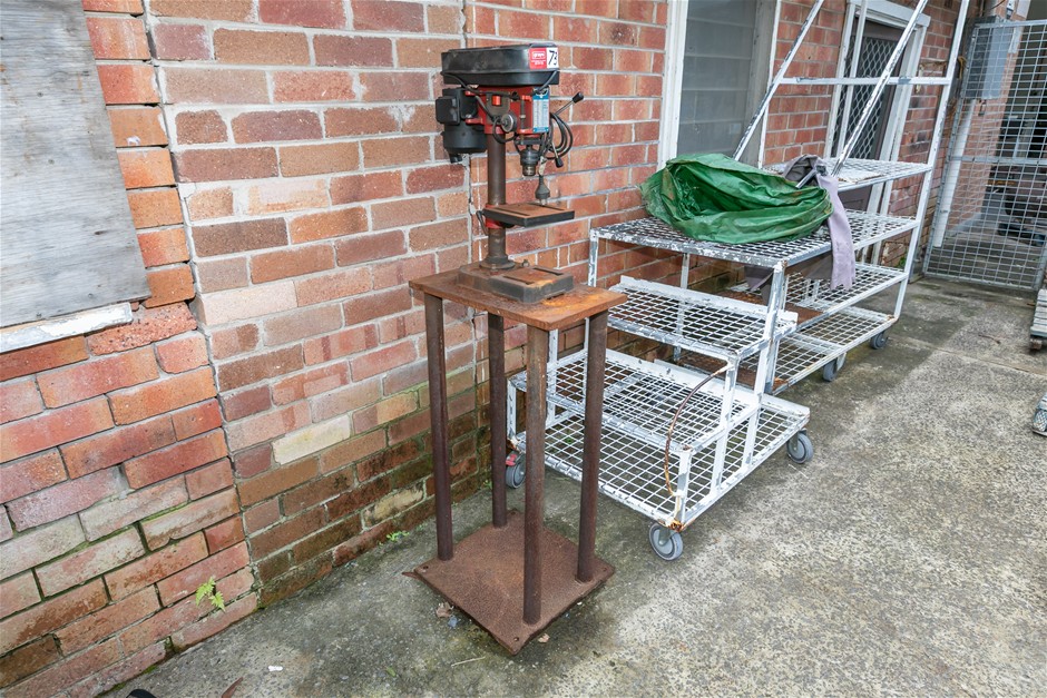 Sher 5 Speed Bench Drill Press on Stand