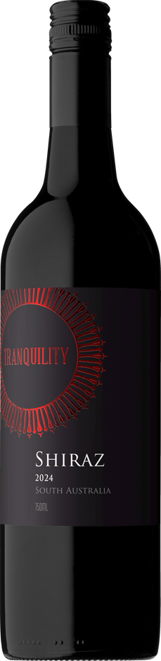 Tranquility Shiraz 2024 (12x 750mL) Riverland, SA