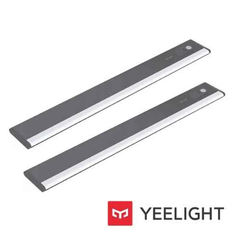 YEELIGHT Ultra Thin Induction Cabinet Light 2 Pack. NB: Damaged packaging,