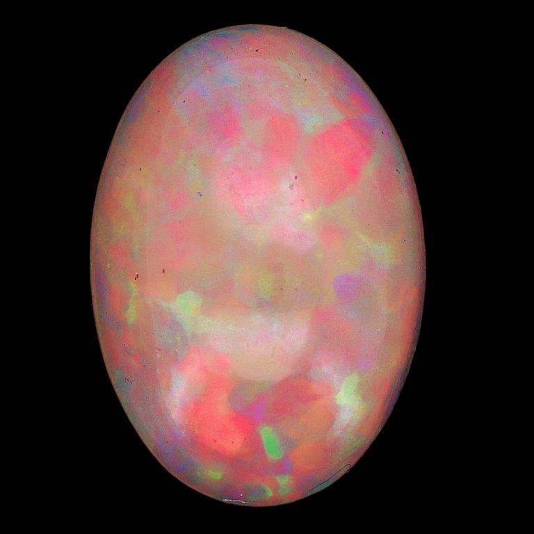 5.6 Carats White Color-Play Opal
