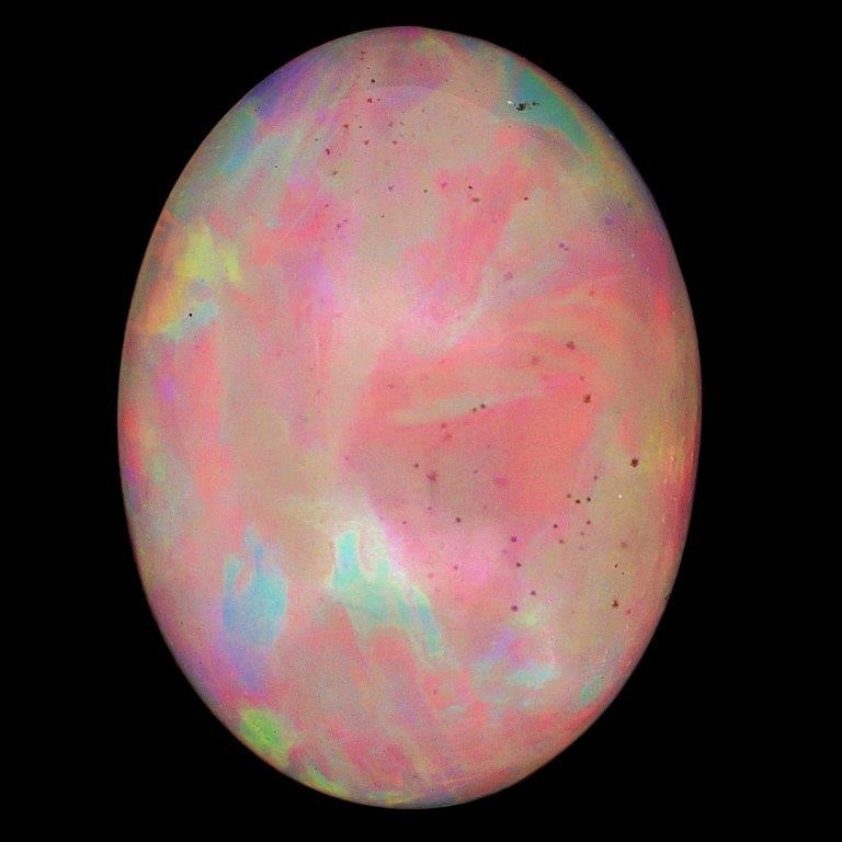 5.06 Carats White Color-Play Opal