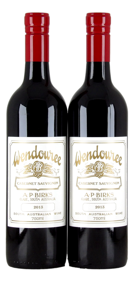 Wendouree Cabernet Sauvignon 2013 (2x 750mL).