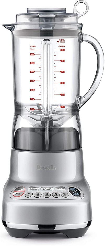 BREVILLE The Fresh & Furious Blender, BBL620SIL. NB: Not in original box.