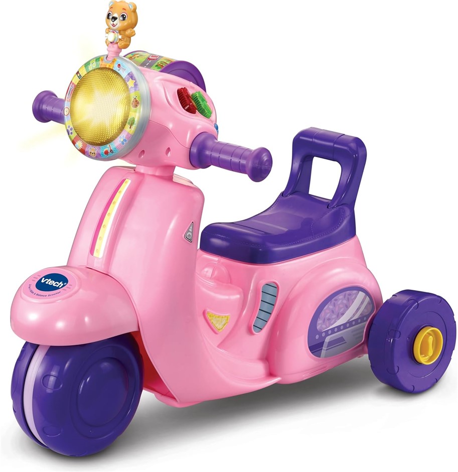 VTECH Ride with Me Scooter, Pink.