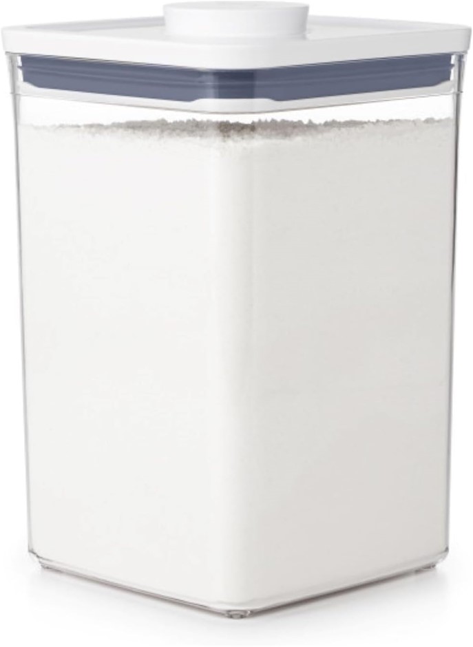 2 X OXO Good Grips POP Container - Airtight Food Storage - Big Square Mediu