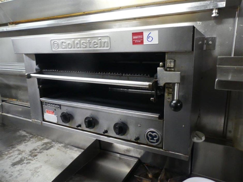 <B>GOLDSTEIN Salamander 3x Burner</B>