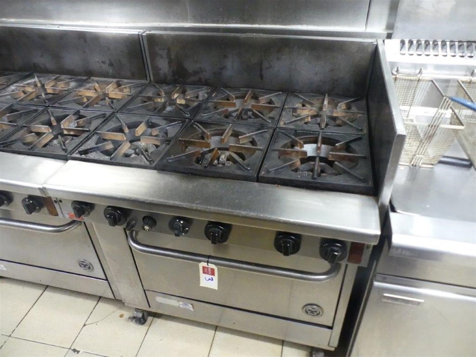 <B>GOLDSTEIN 6 Burner Stove & Oven</B>