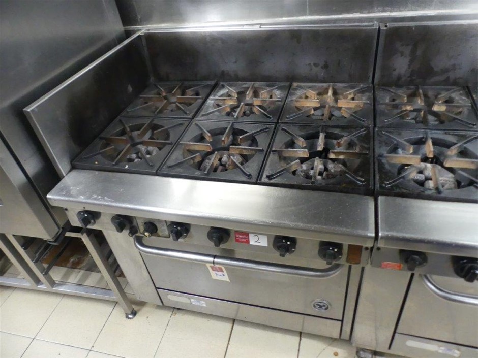 <B>GOLDSTEIN 6 Burner Stove & Oven</B>