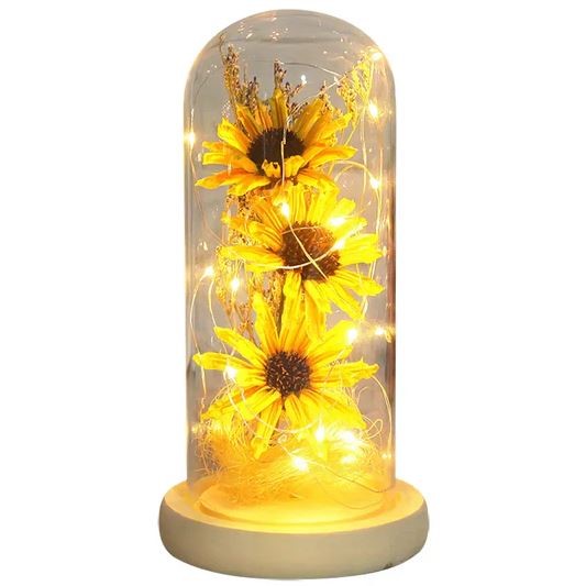 Enchanted Sunflower Lamp