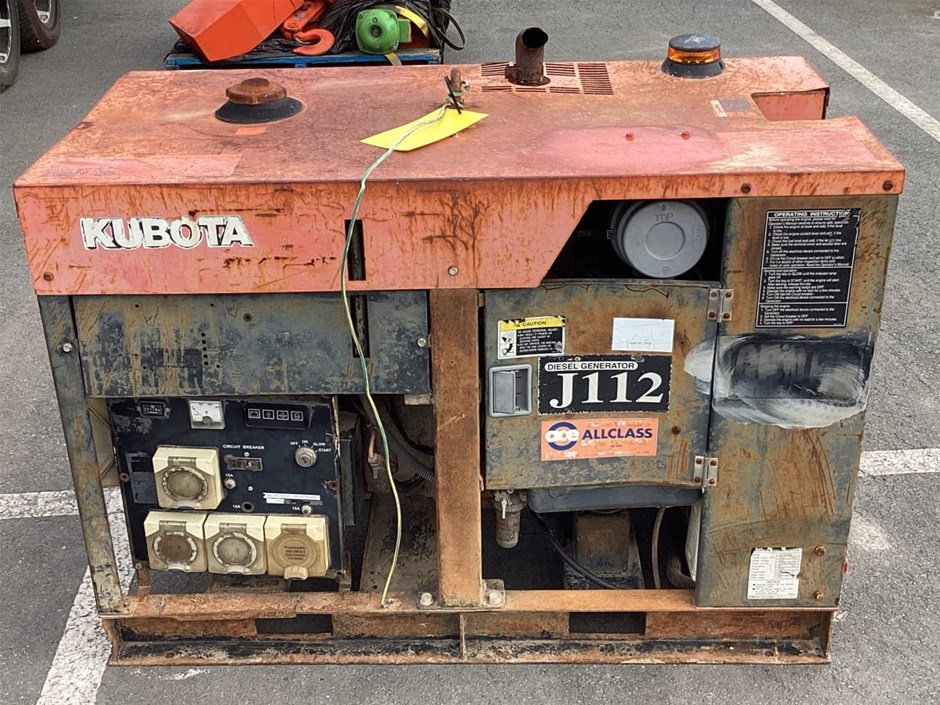 <p>Kubota Diesel Generator  J112-AUS Generator</p>