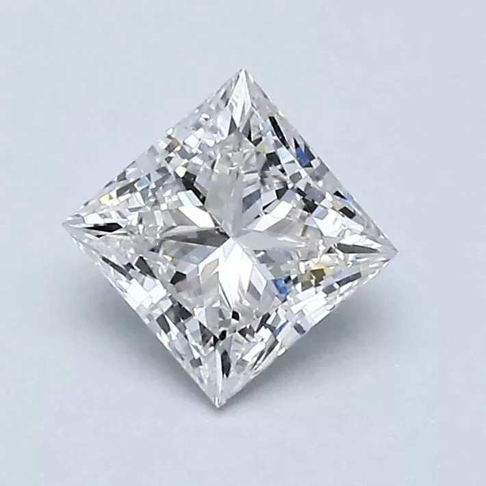 0.07 Carat White Princess cut diamond