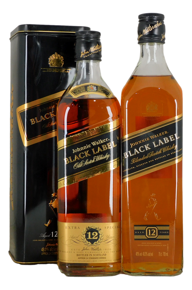 Johnnie Walker Black Label Aged 12 Years Extra Special (2x 700mL)