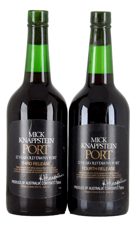 Mick Knappstein 12 Year Old Third/Fourth Release Tawny Port NV (2x 750mL) 