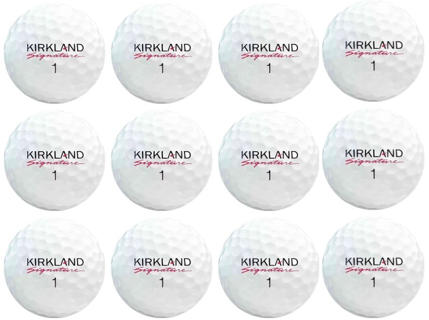 12 Piece KIRKLAND SIGNATURE Performance+ Urethane Cover Golf Balls