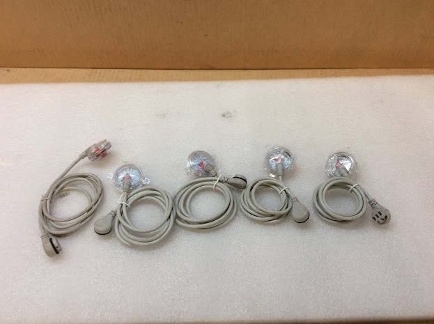 Silicon Controls Mix Model Pressure Gauge/Pressure Switch (Lot of 5)