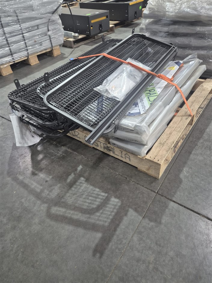 Assorted Ute Guards and Van Shelving Pallet x10pcs
